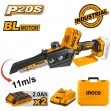 INGCO Μίνι Αλυσοπρίονο Μπαταρίας Bl Motor 20V Li-Ion (2x2.0Ah) CGSLI20682-20686